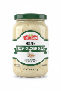 ثوم مهروس مجمد